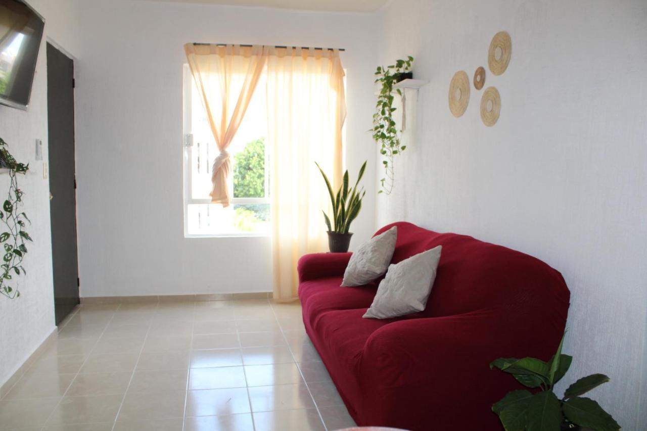 Relajante Y Acogedor Apartamento Con Alberca En Cancun Ngoại thất bức ảnh